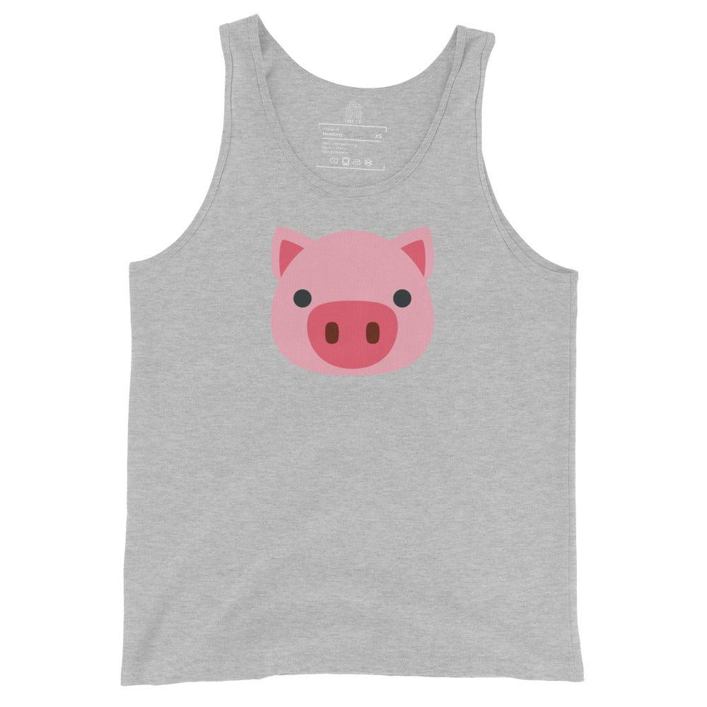 Gay Pig Face Tank Top - Tank Top - Free 2 B