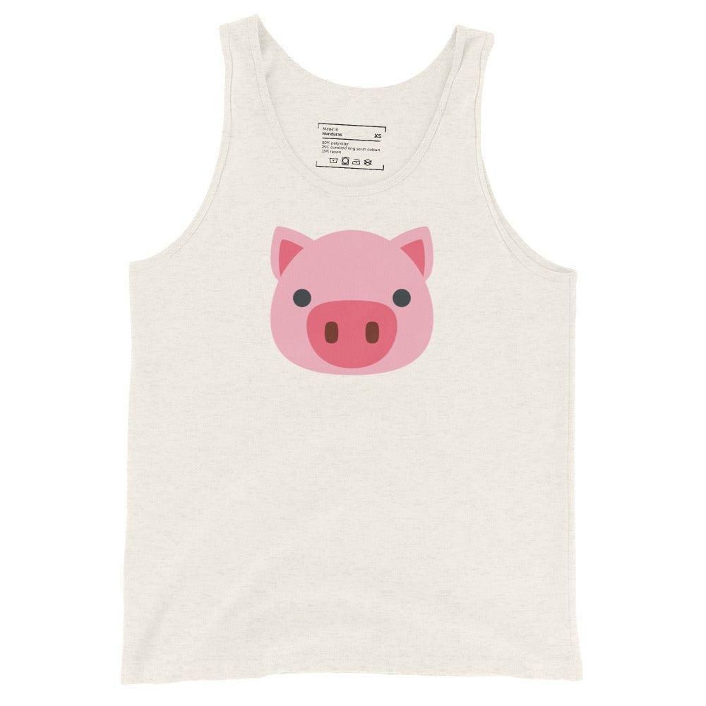 Gay Pig Face Tank Top - Tank Top - Free 2 B