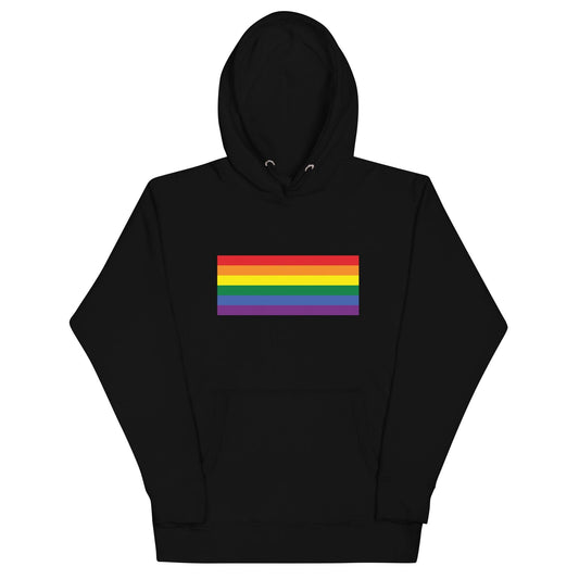 Gay Pride Flag Hoodie - Hoodie - Free 2 B