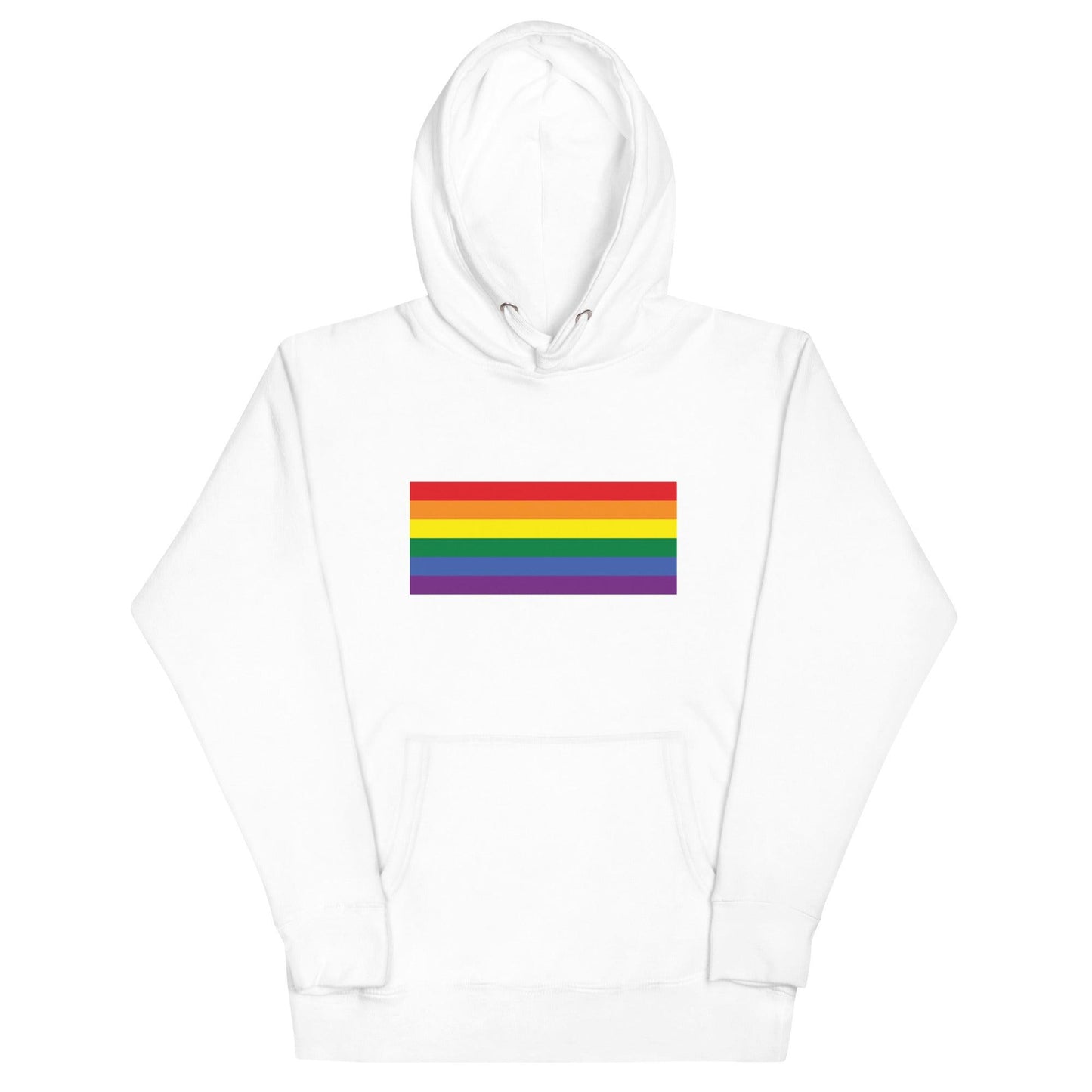 Gay Pride Flag Hoodie - Hoodie - Free 2 B