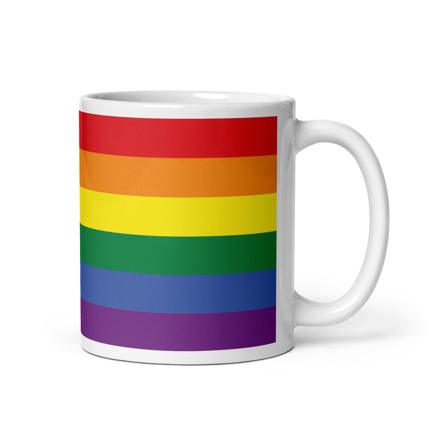 Gay Pride Flag Mug - Mug - Free 2 B