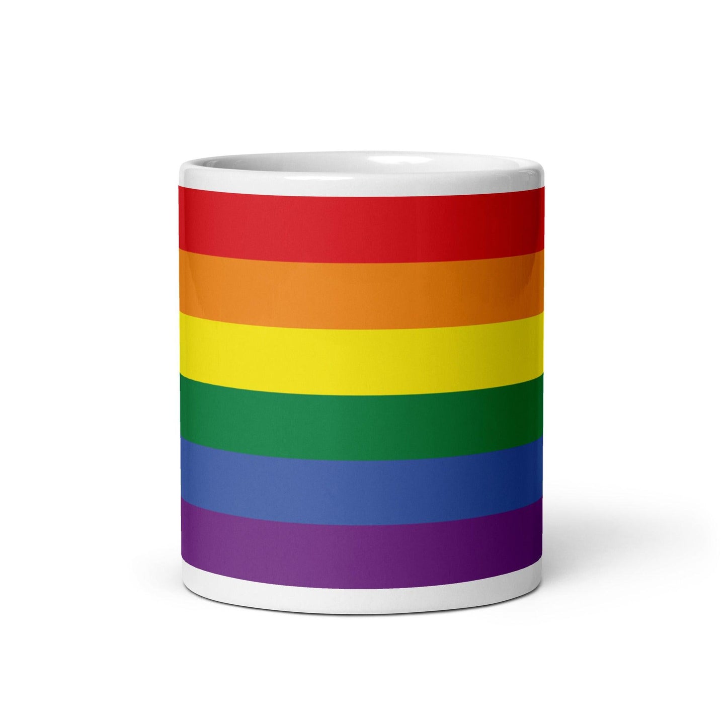 Gay Pride Flag Mug - Mug - Free 2 B