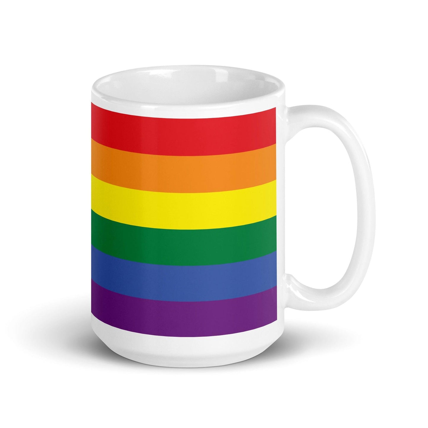 Gay Pride Flag Mug - Mug - Free 2 B