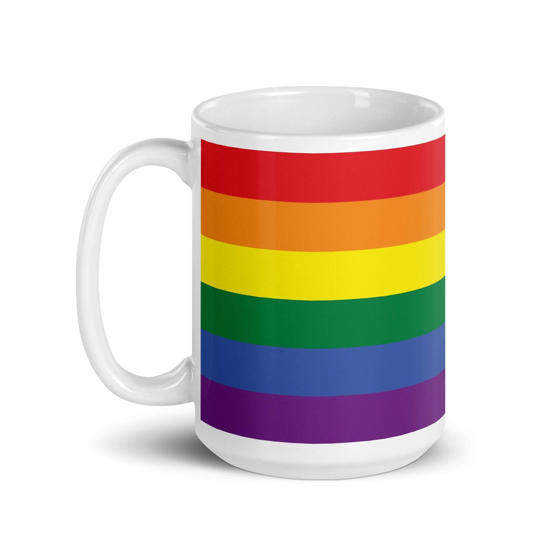 Gay Pride Flag Mug - Mug - Free 2 B