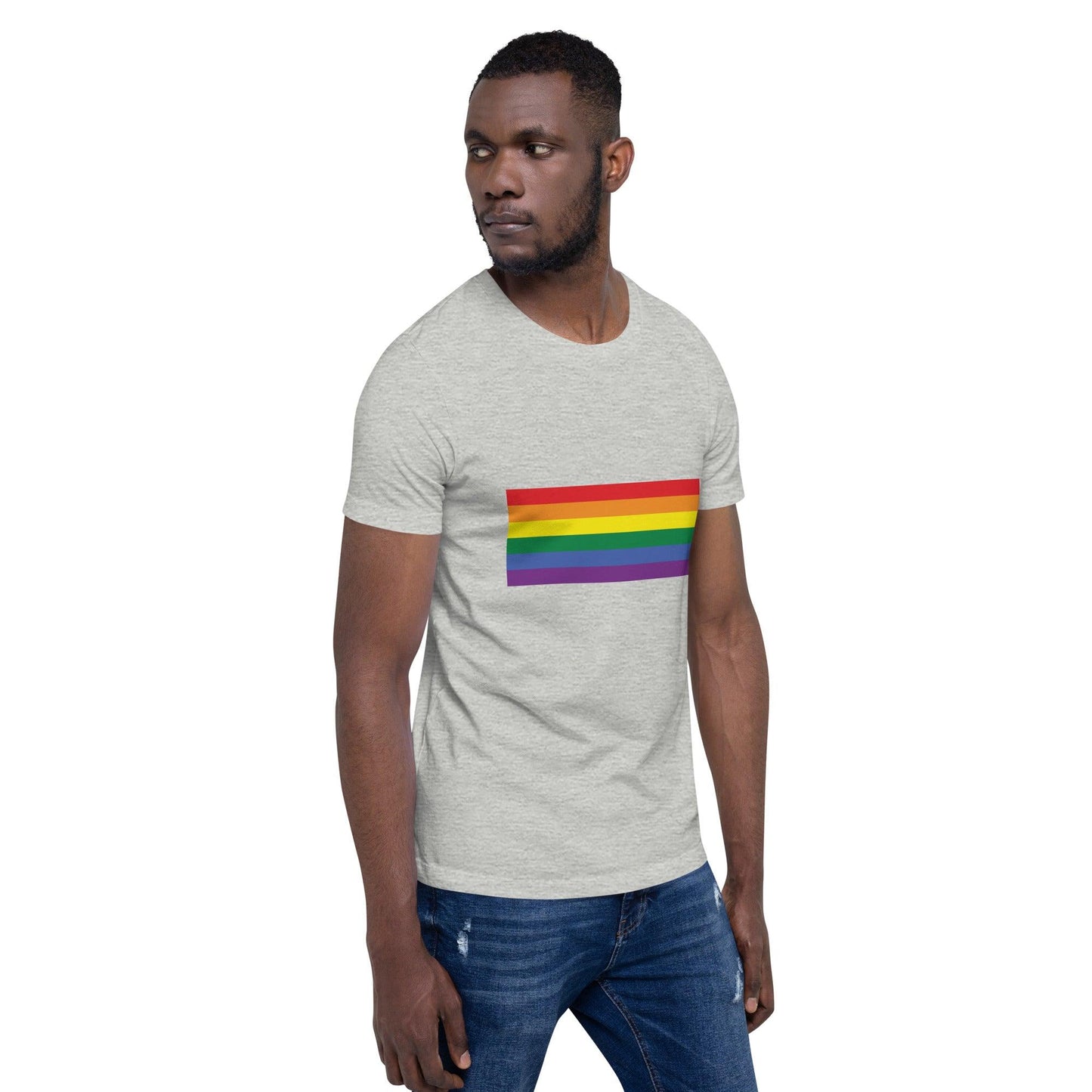 Gay Pride Flag T-Shirt - T Shirt - Free 2 B