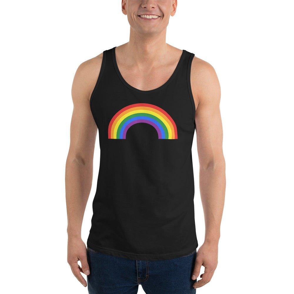 Gay Pride Rainbow Tank Top - Tank Top - Free 2 B