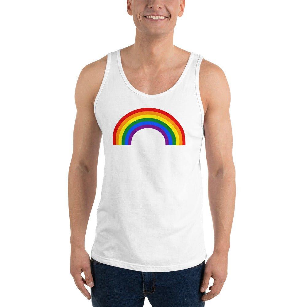 Gay Pride Rainbow Tank Top - Tank Top - Free 2 B