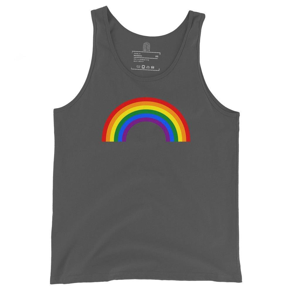 Gay Pride Rainbow Tank Top - Tank Top - Free 2 B