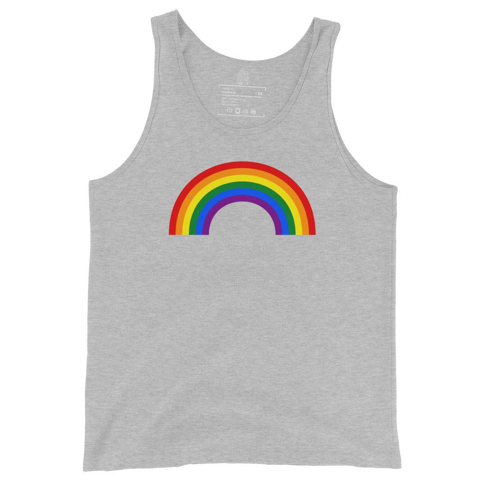 Gay Pride Rainbow Tank Top - Tank Top - Free 2 B