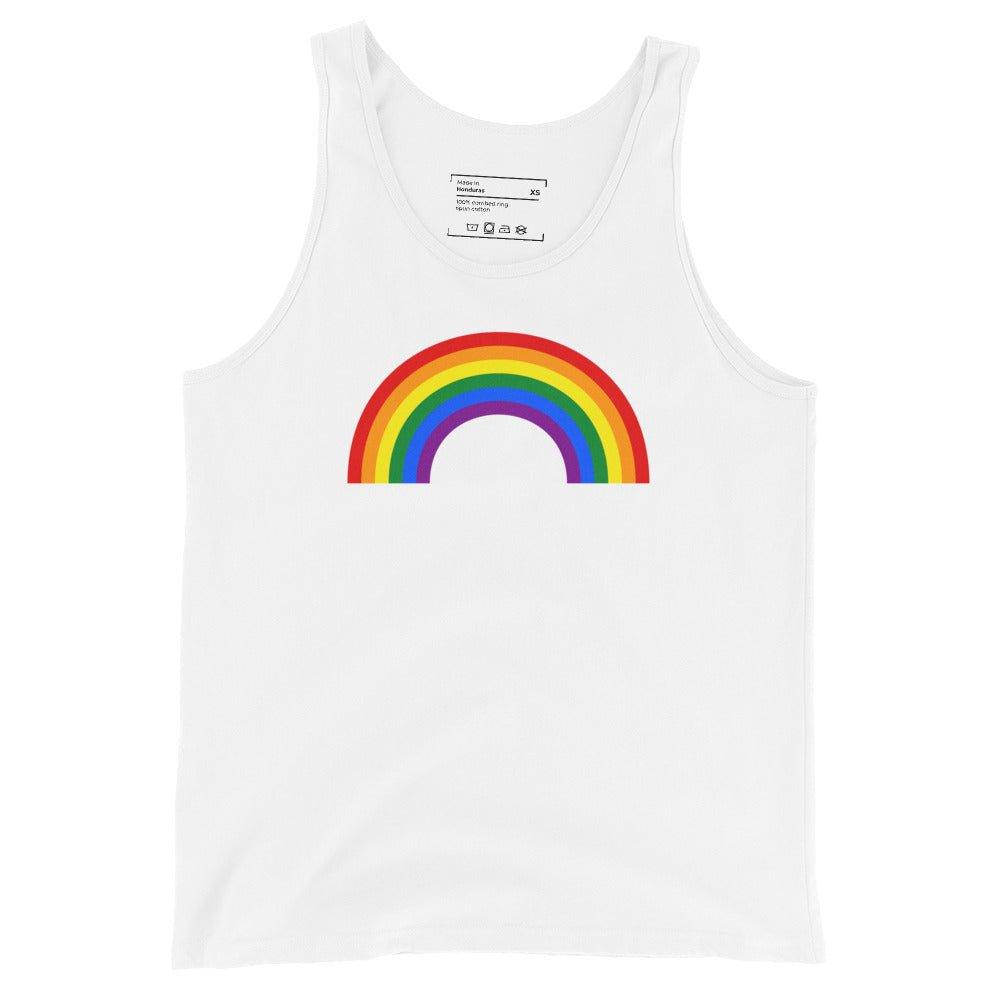 Gay Pride Rainbow Tank Top - Tank Top - Free 2 B