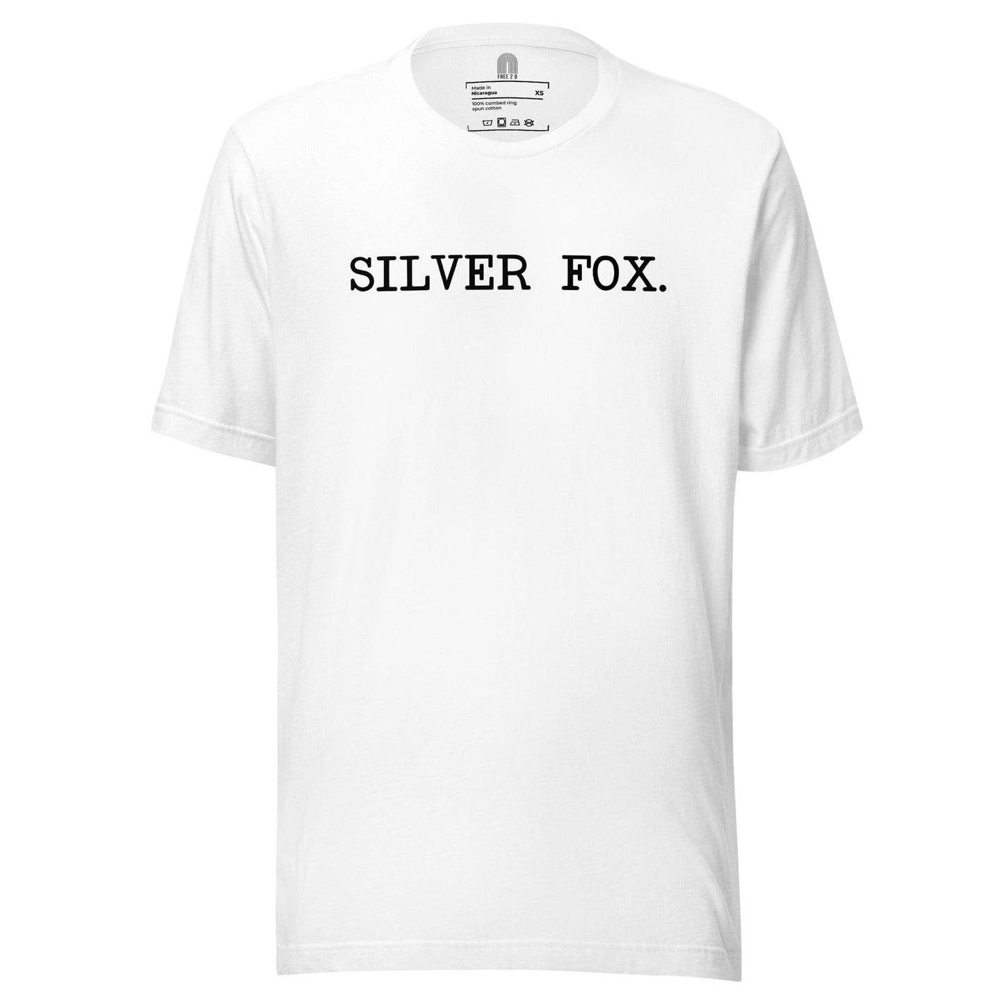 Gay Silver Fox T-Shirt - T Shirt - Free 2 B