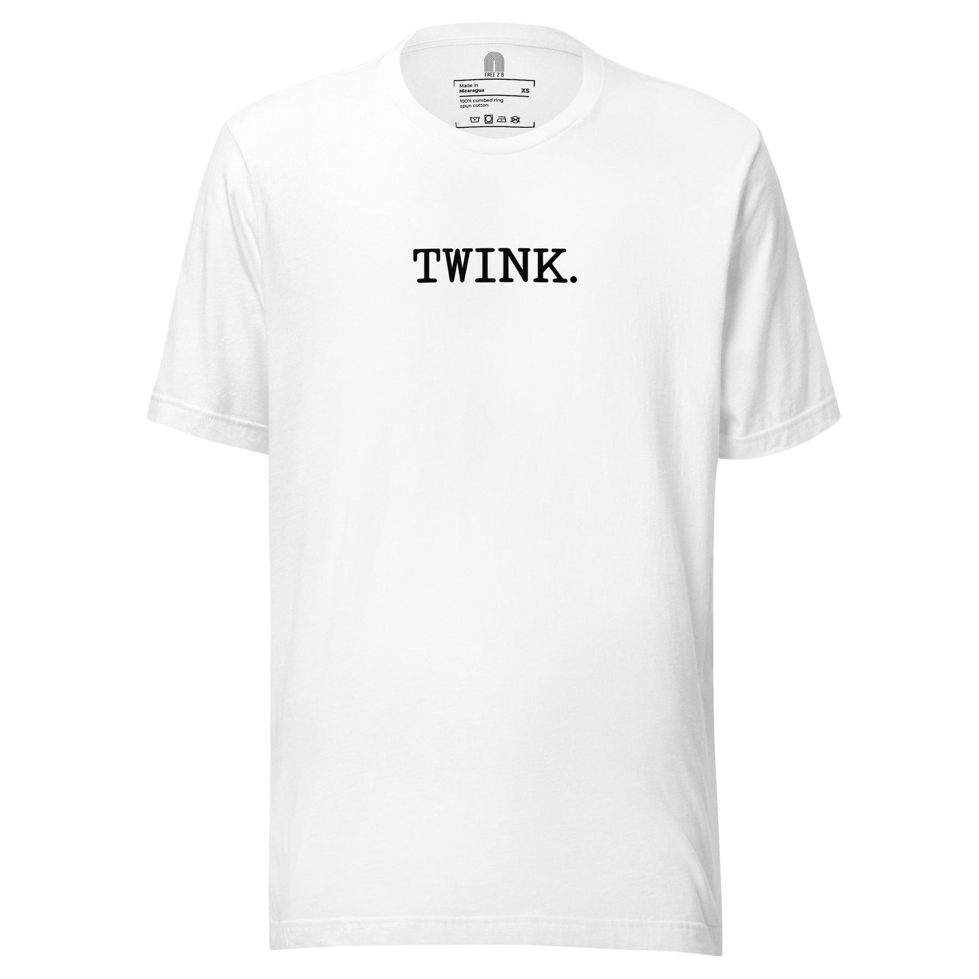 Gay Twink T-Shirt - T Shirt - Free 2 B