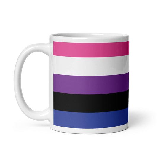 Genderfluid Flag Mug - Mug - Free 2 B