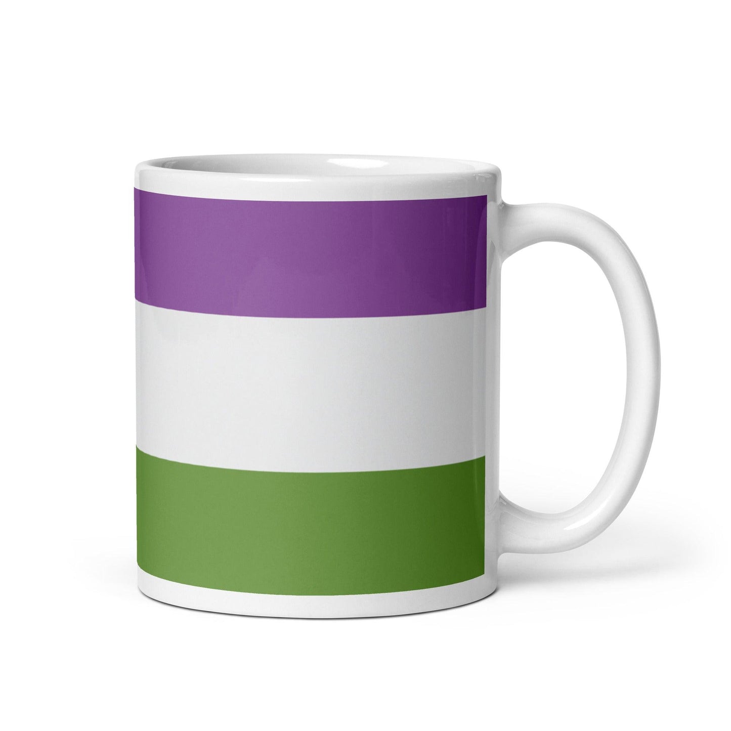 Genderqueer Flag Mug - Mug - Free 2 B