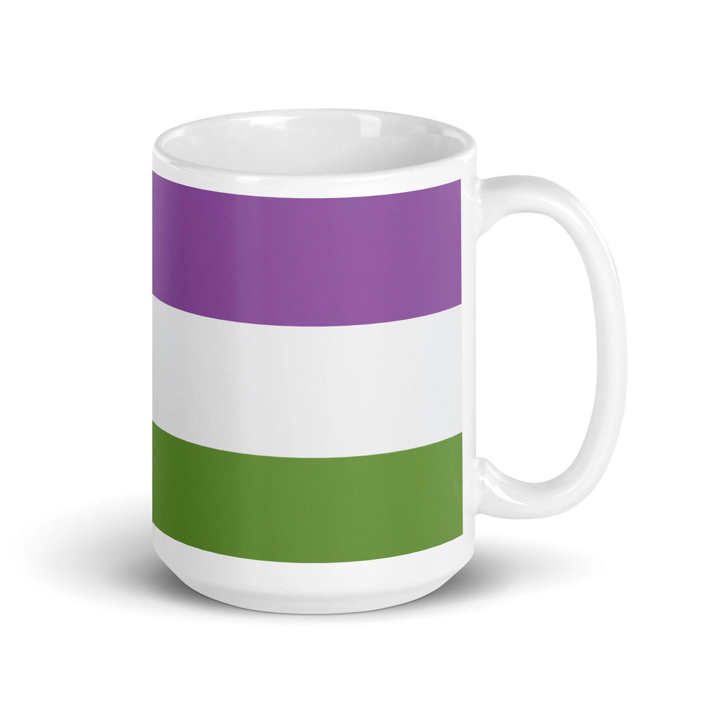 Genderqueer Flag Mug - Mug - Free 2 B