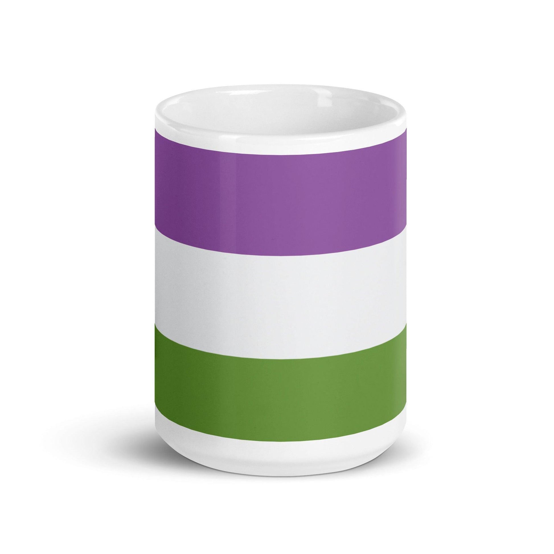 Genderqueer Flag Mug - Mug - Free 2 B