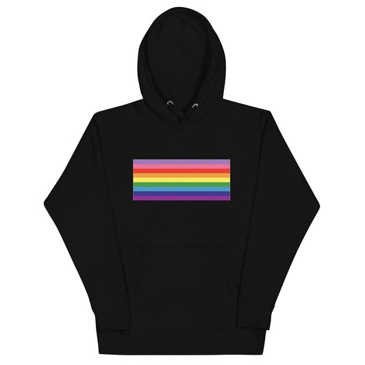 Gilbert Baker Flag Hoodie - Hoodie - Free 2 B