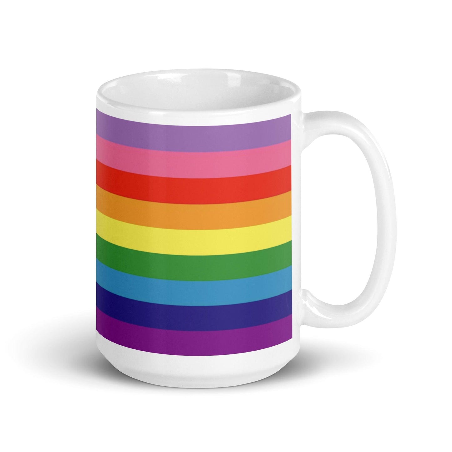 Gilbert Baker Flag Mug - Mug - Free 2 B