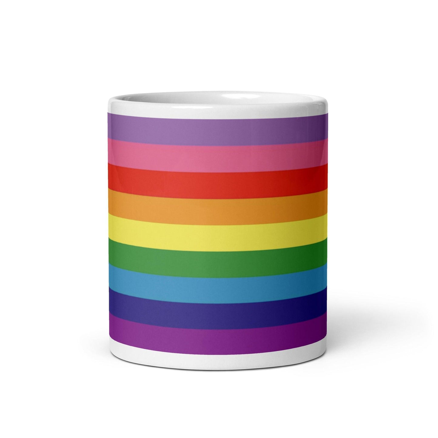 Gilbert Baker Flag Mug - Mug - Free 2 B