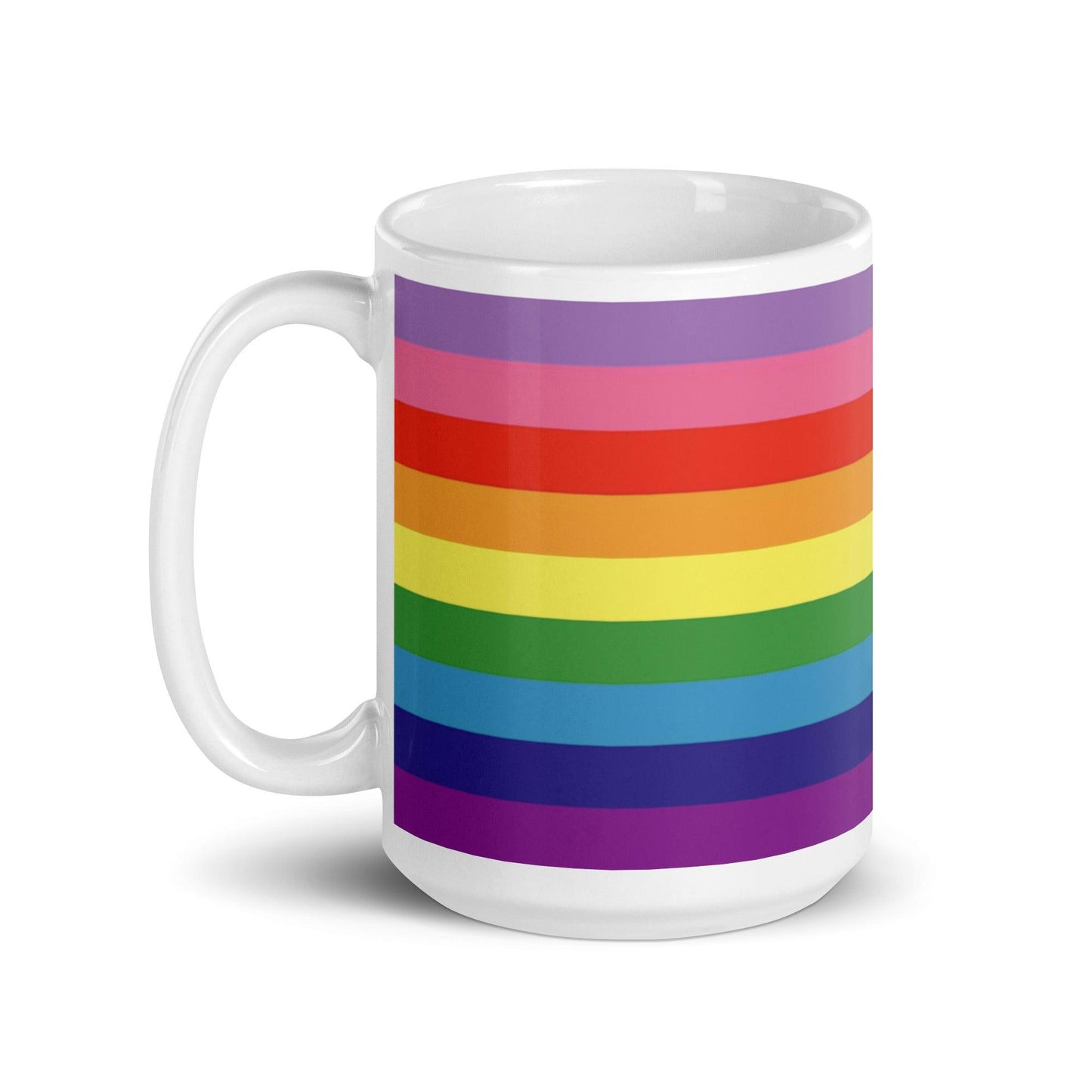 Gilbert Baker Flag Mug - Mug - Free 2 B