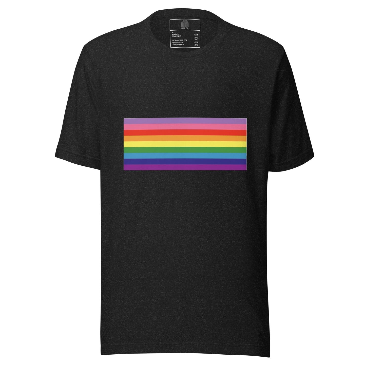 Gilbert Baker Flag T-Shirt - T Shirt - Free 2 B