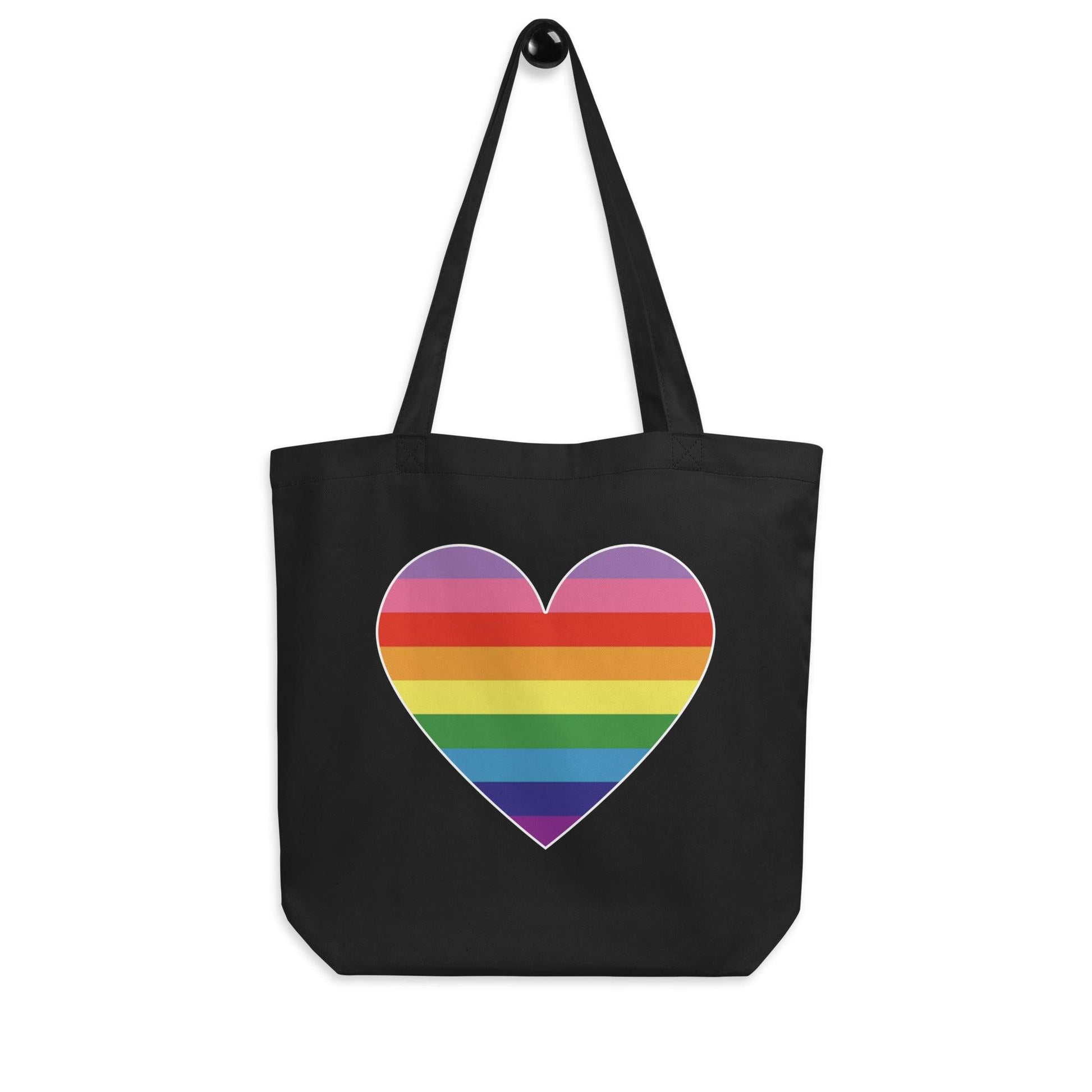 Gilbert Baker Heart Tote Bag - Tote Bag - Free 2 B