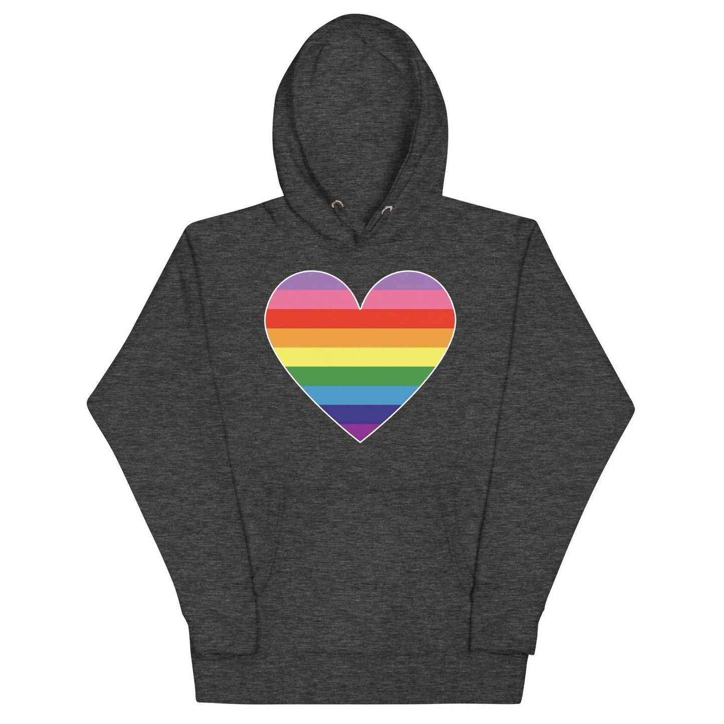 Gilbert Baker's Heart Hoodie - Hoodie - Free 2 B