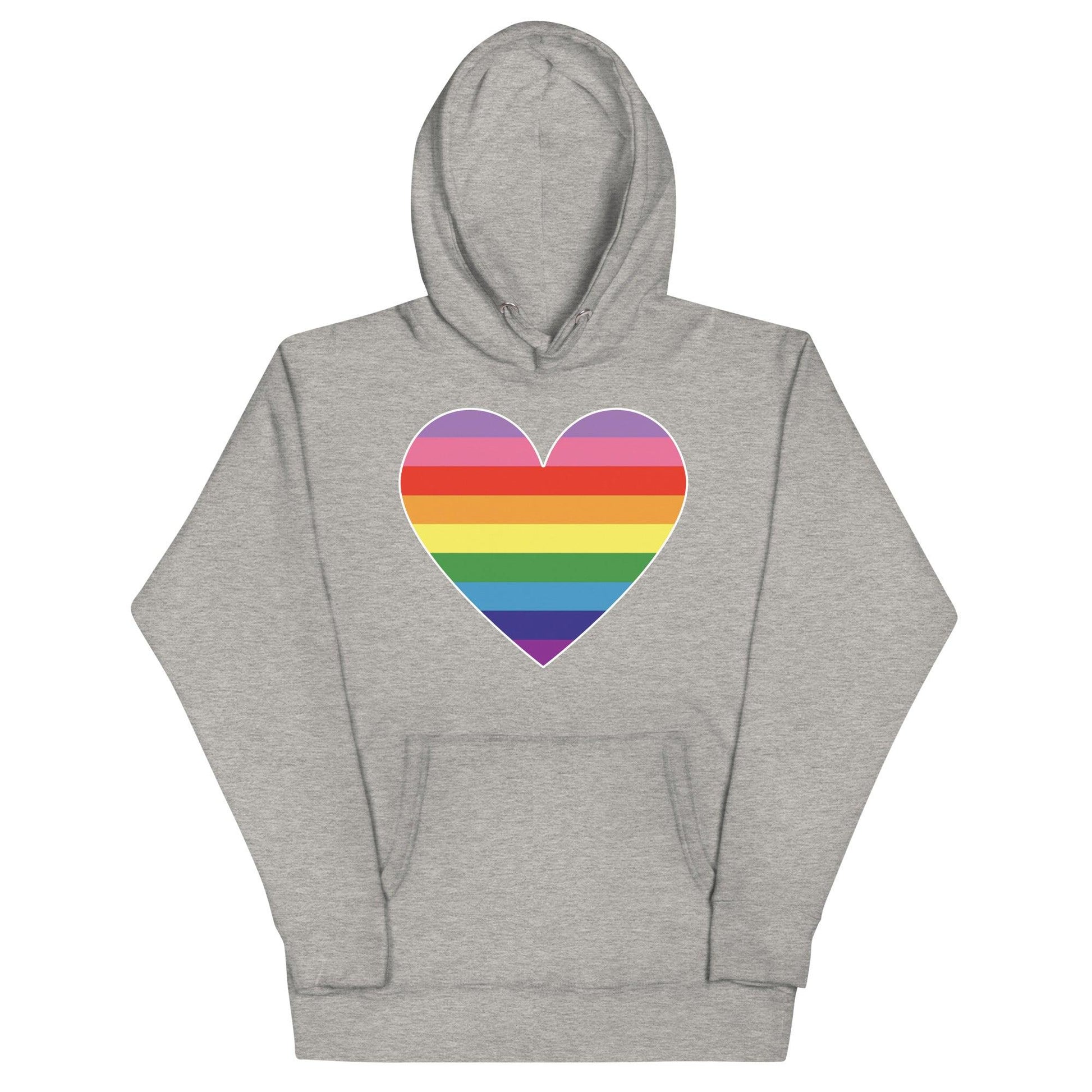 Gilbert Baker's Heart Hoodie - Hoodie - Free 2 B