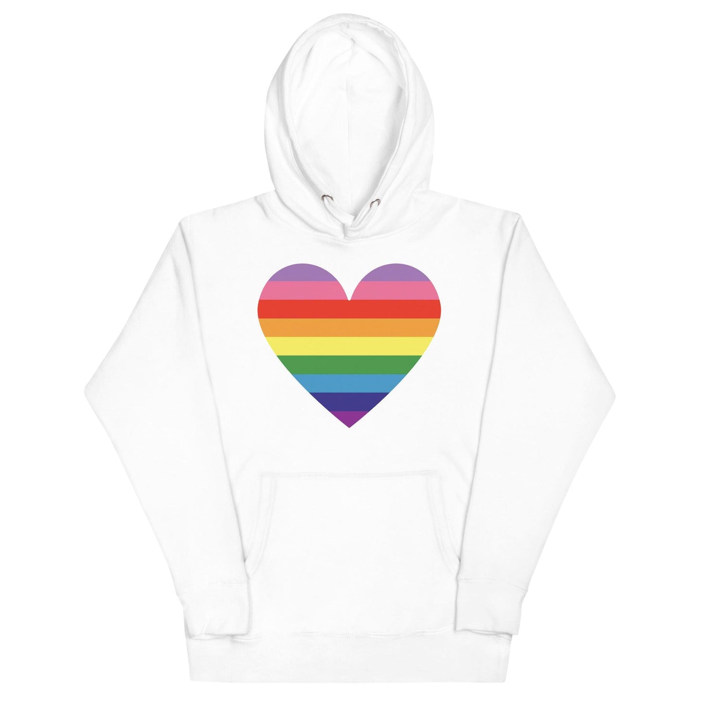 Gilbert Baker's Heart Hoodie - Hoodie - Free 2 B