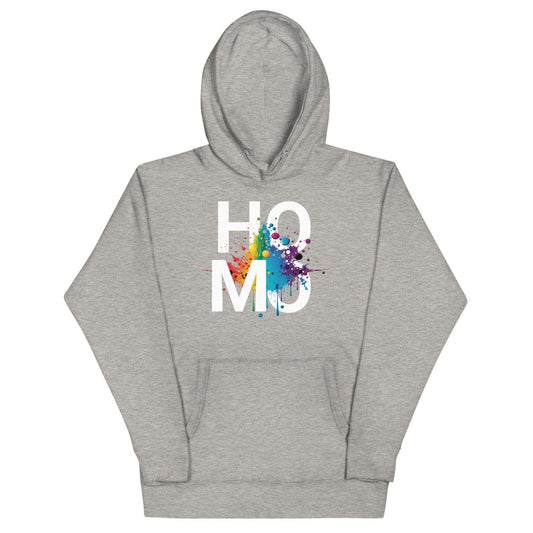 Graffiti "Homo" Hoodie - Hoodie - Free 2 B