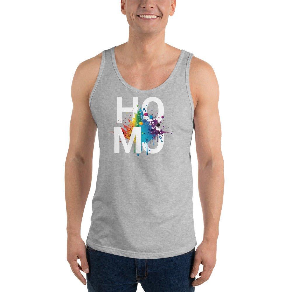 Graffiti "HOMO" Tank Top - Tank Top - Free 2 B