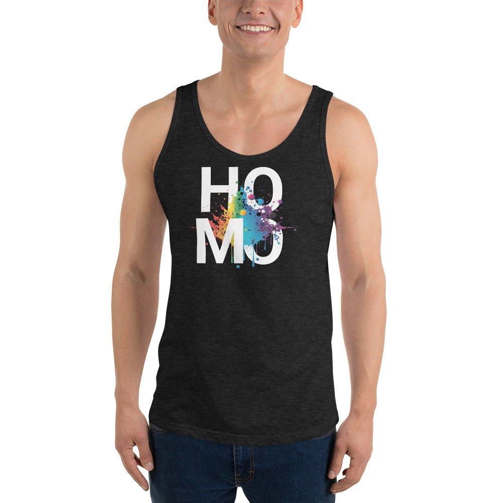 Graffiti "HOMO" Tank Top - Tank Top - Free 2 B