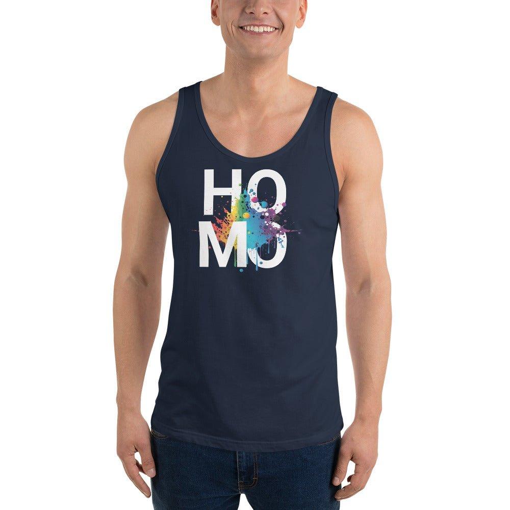 Graffiti "HOMO" Tank Top - Tank Top - Free 2 B