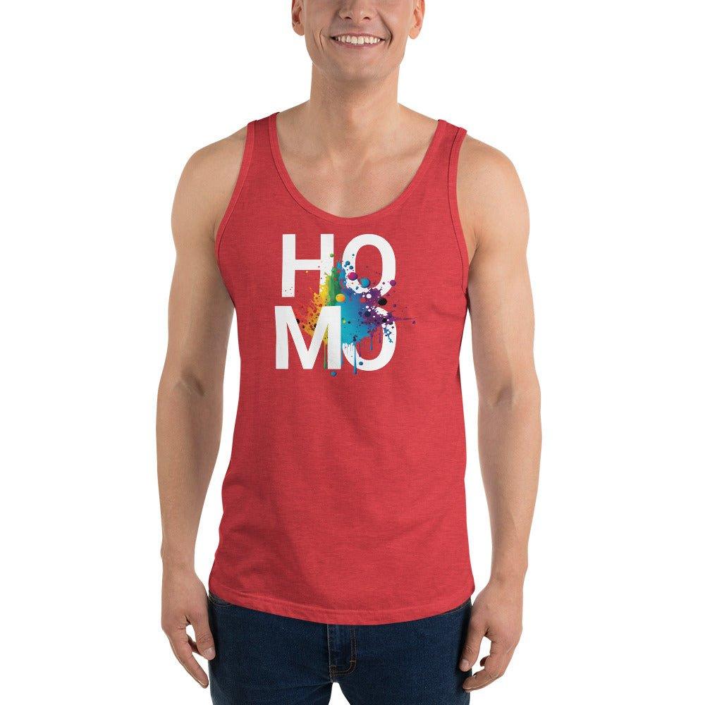 Graffiti "HOMO" Tank Top - Tank Top - Free 2 B