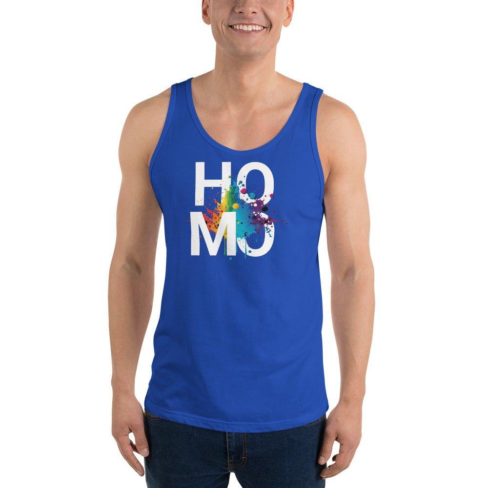 Graffiti "HOMO" Tank Top - Tank Top - Free 2 B