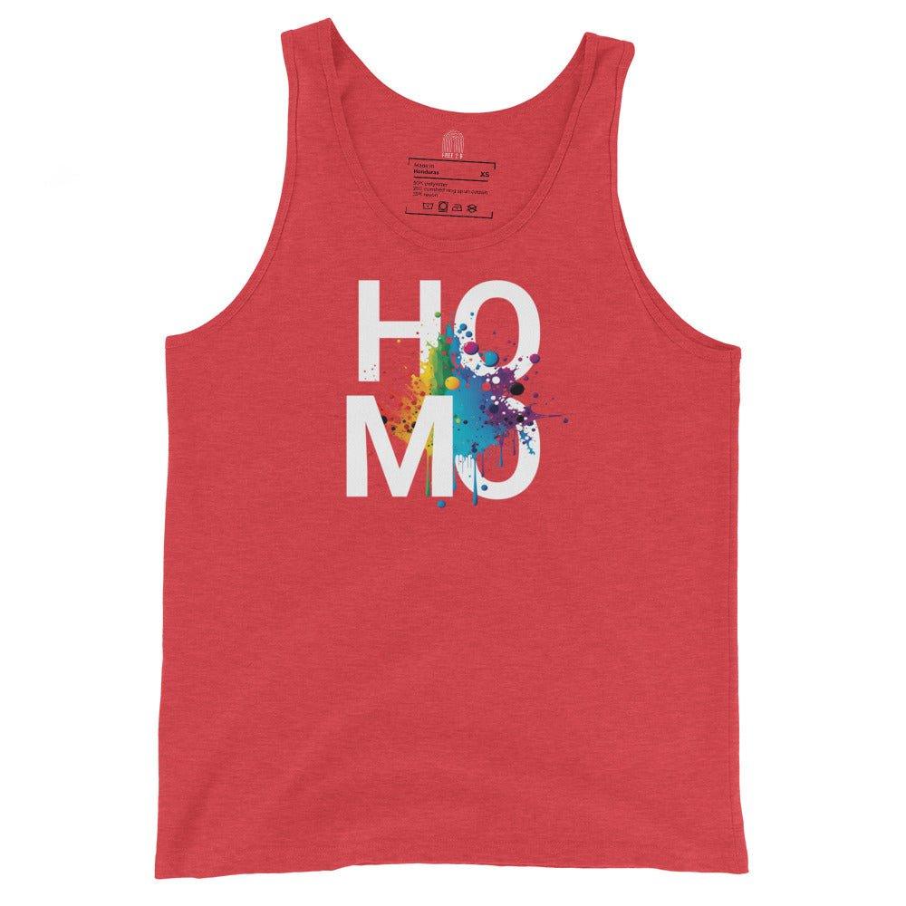 Graffiti "HOMO" Tank Top - Tank Top - Free 2 B