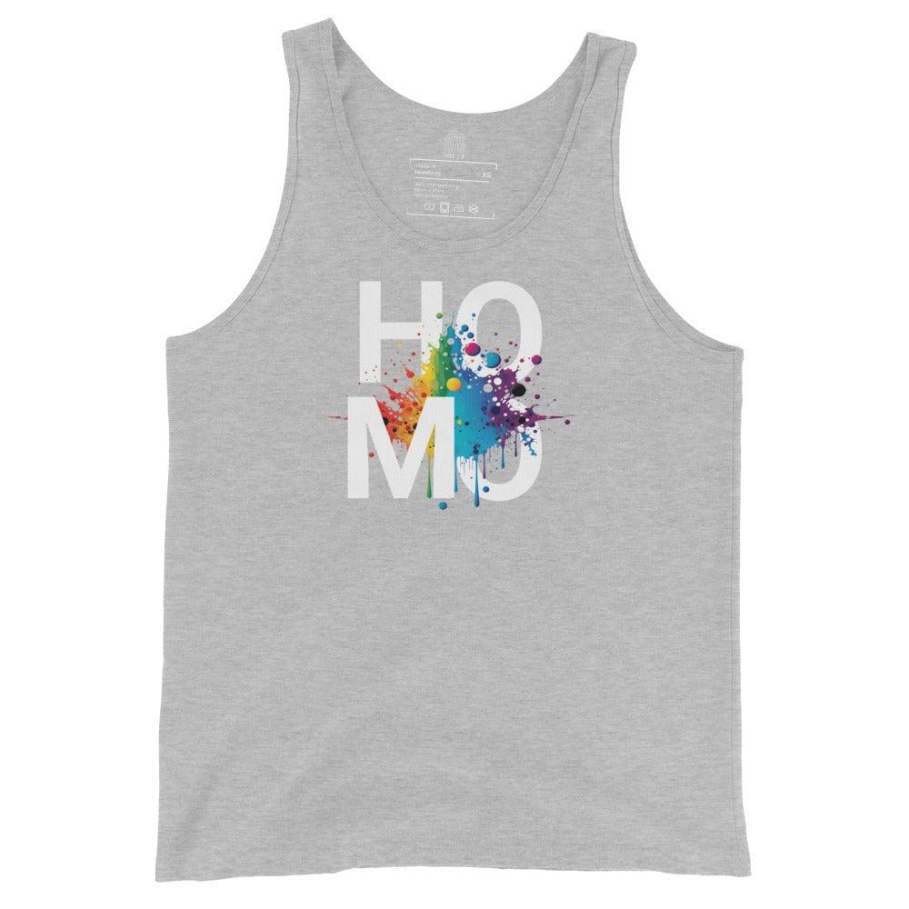 Graffiti "HOMO" Tank Top - Tank Top - Free 2 B