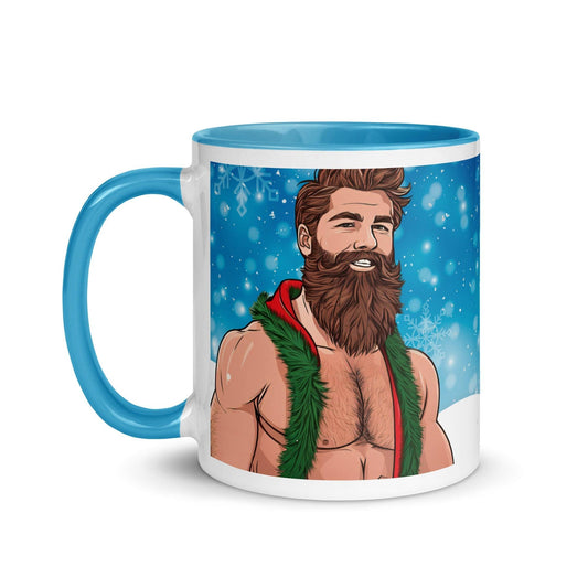 Hunky Santa Holiday Mug - Mug - Free 2 B