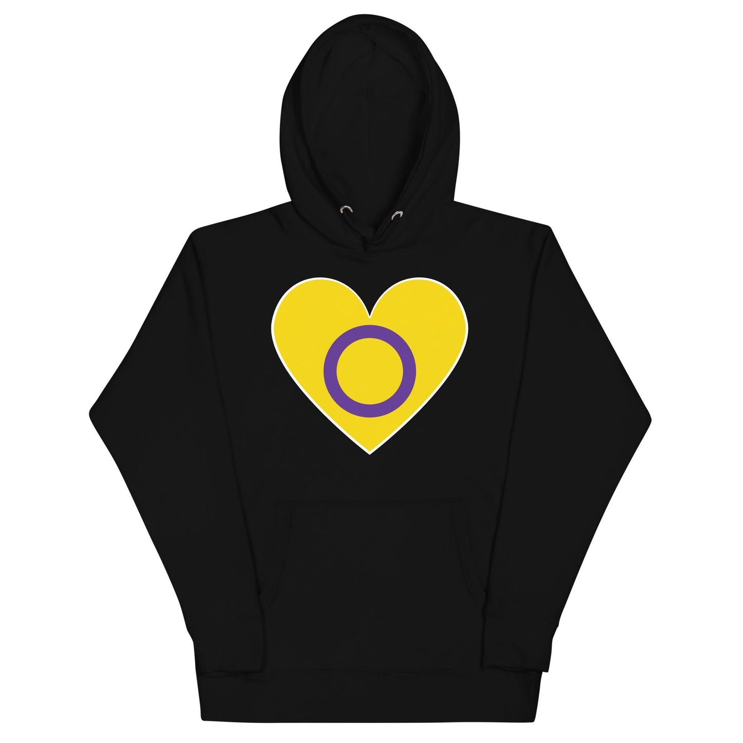 Intersex Heart Hoodie - Hoodie - Free 2 B