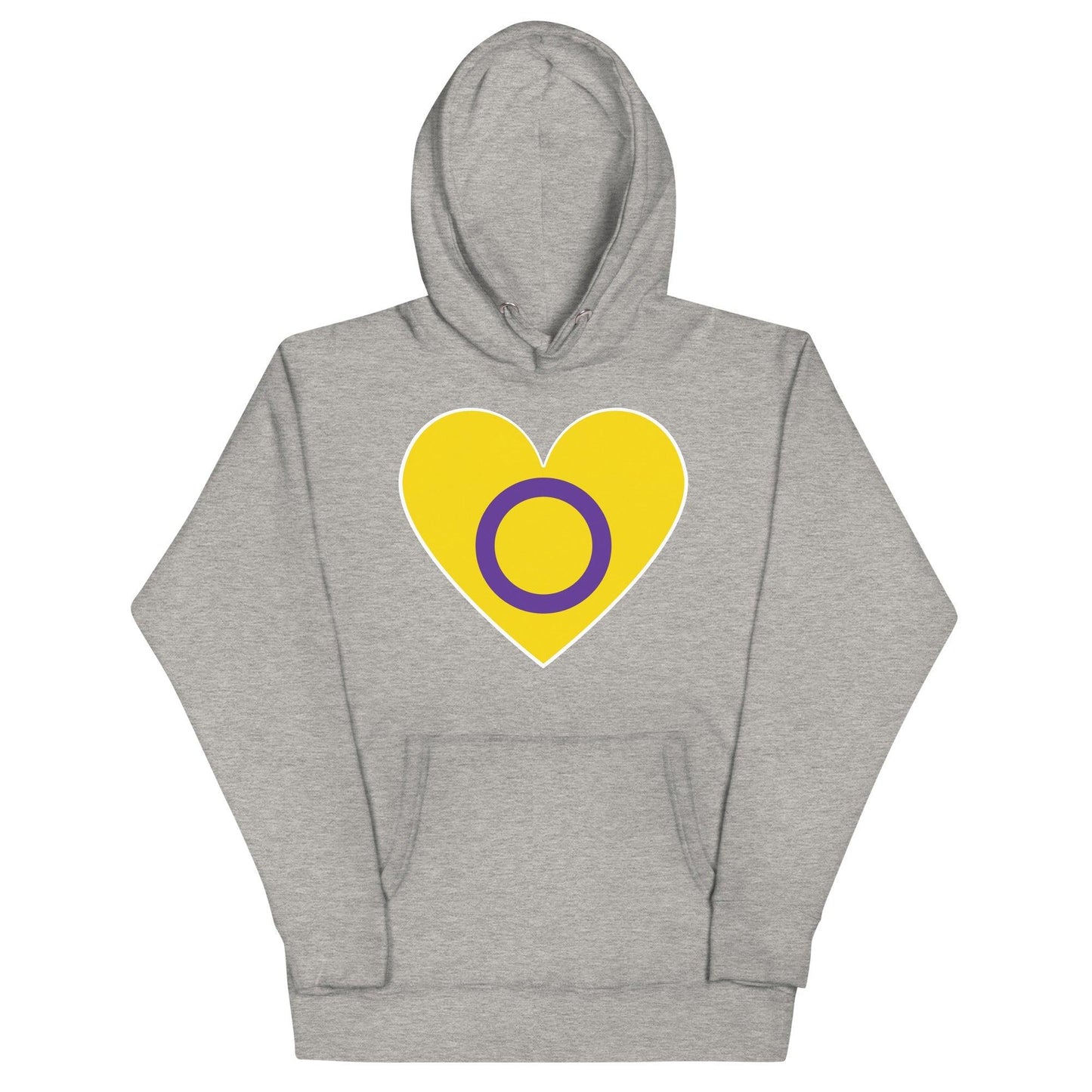 Intersex Heart Hoodie - Hoodie - Free 2 B