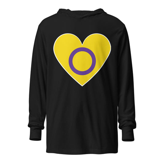 Intersex Heart Long Sleeve Shirt - Long Sleeve Shirt - Free 2 B