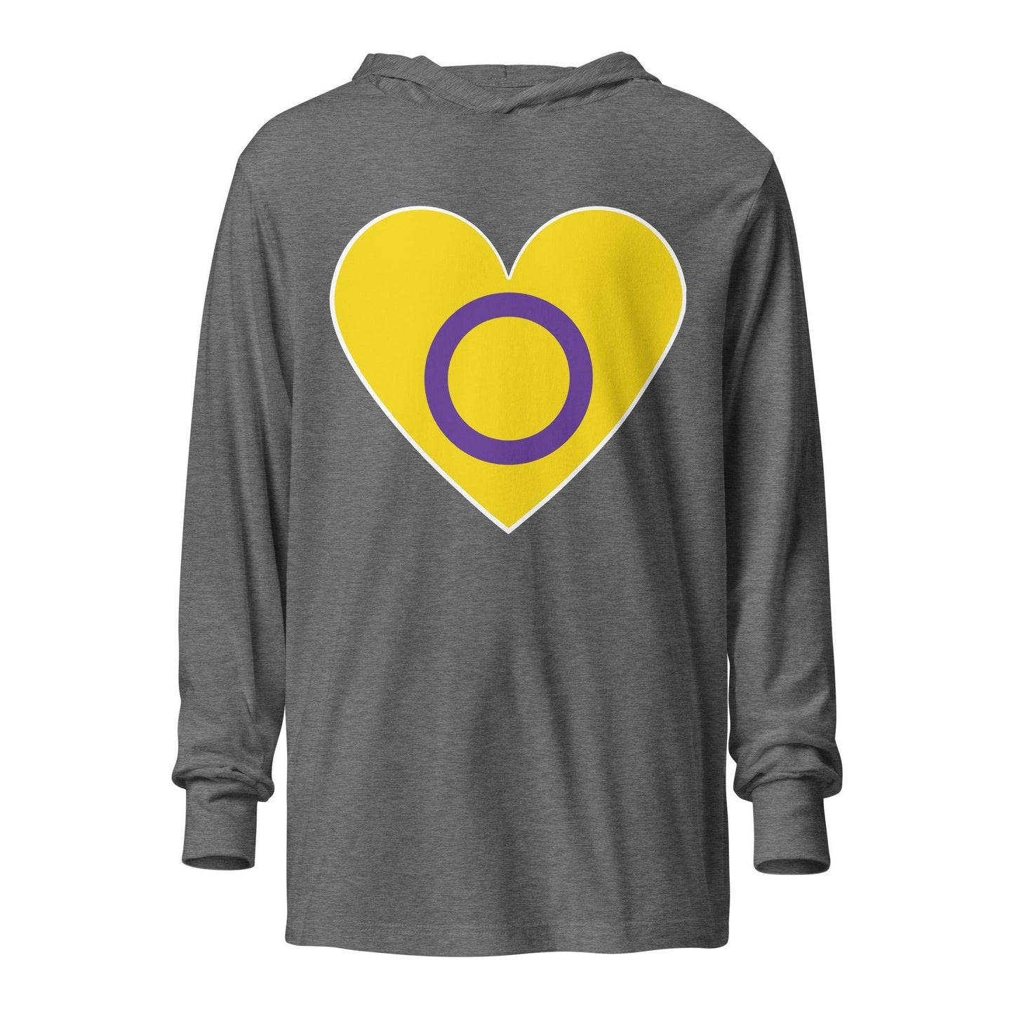 Intersex Heart Long Sleeve Shirt - Long Sleeve Shirt - Free 2 B