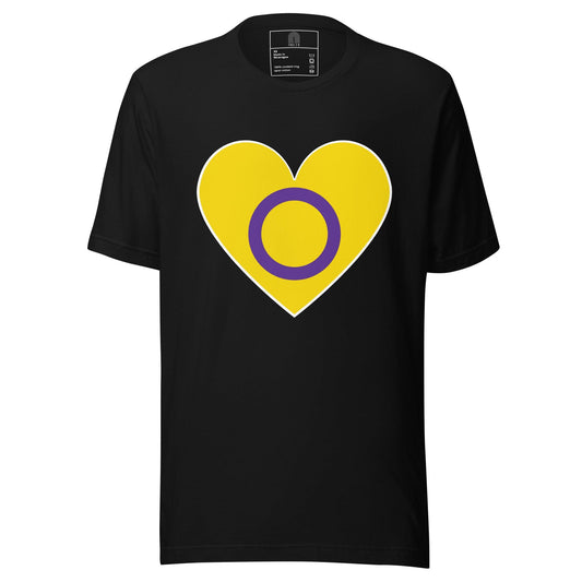 Intersex Heart T-Shirt - T Shirt - Free 2 B