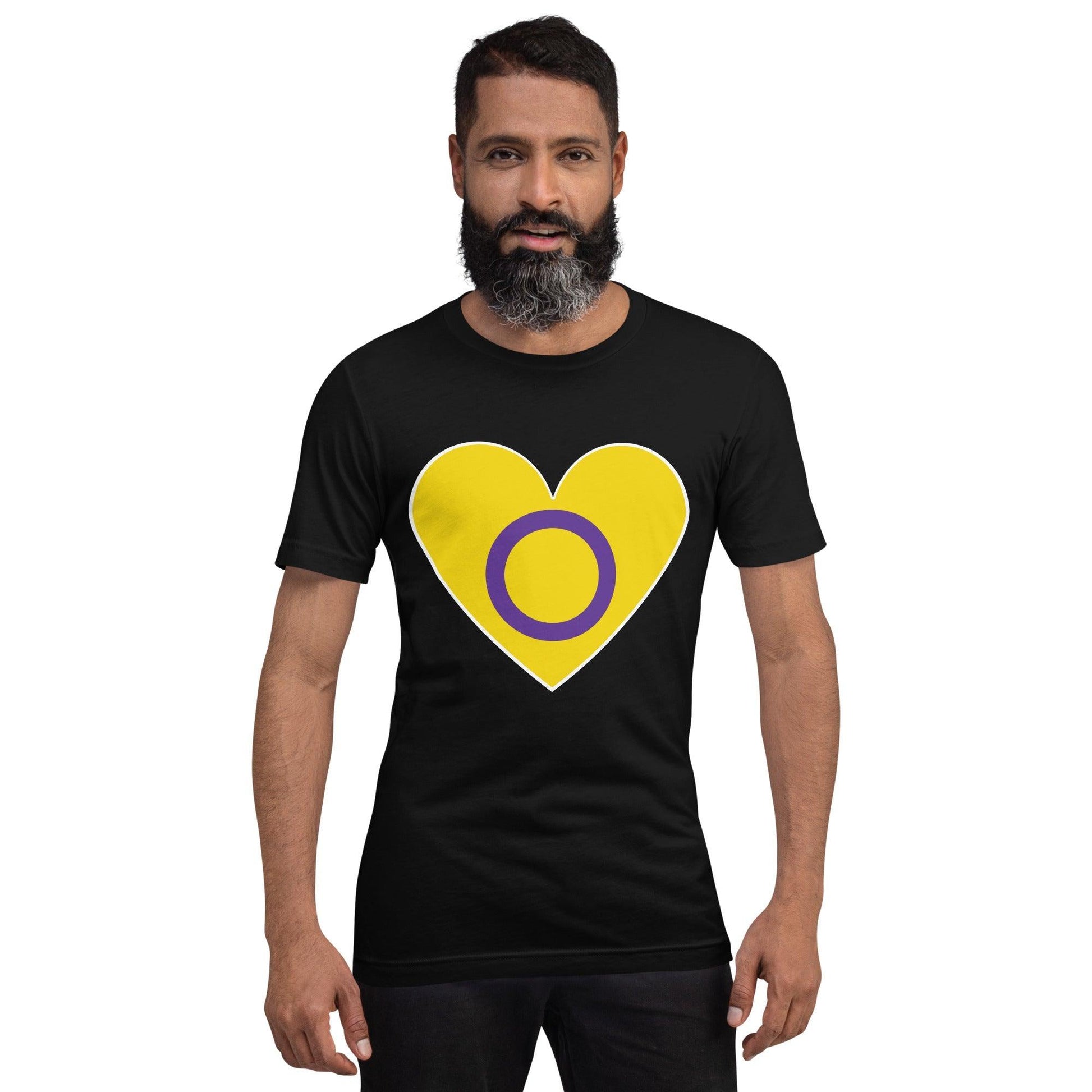 Intersex Heart T-Shirt - T Shirt - Free 2 B