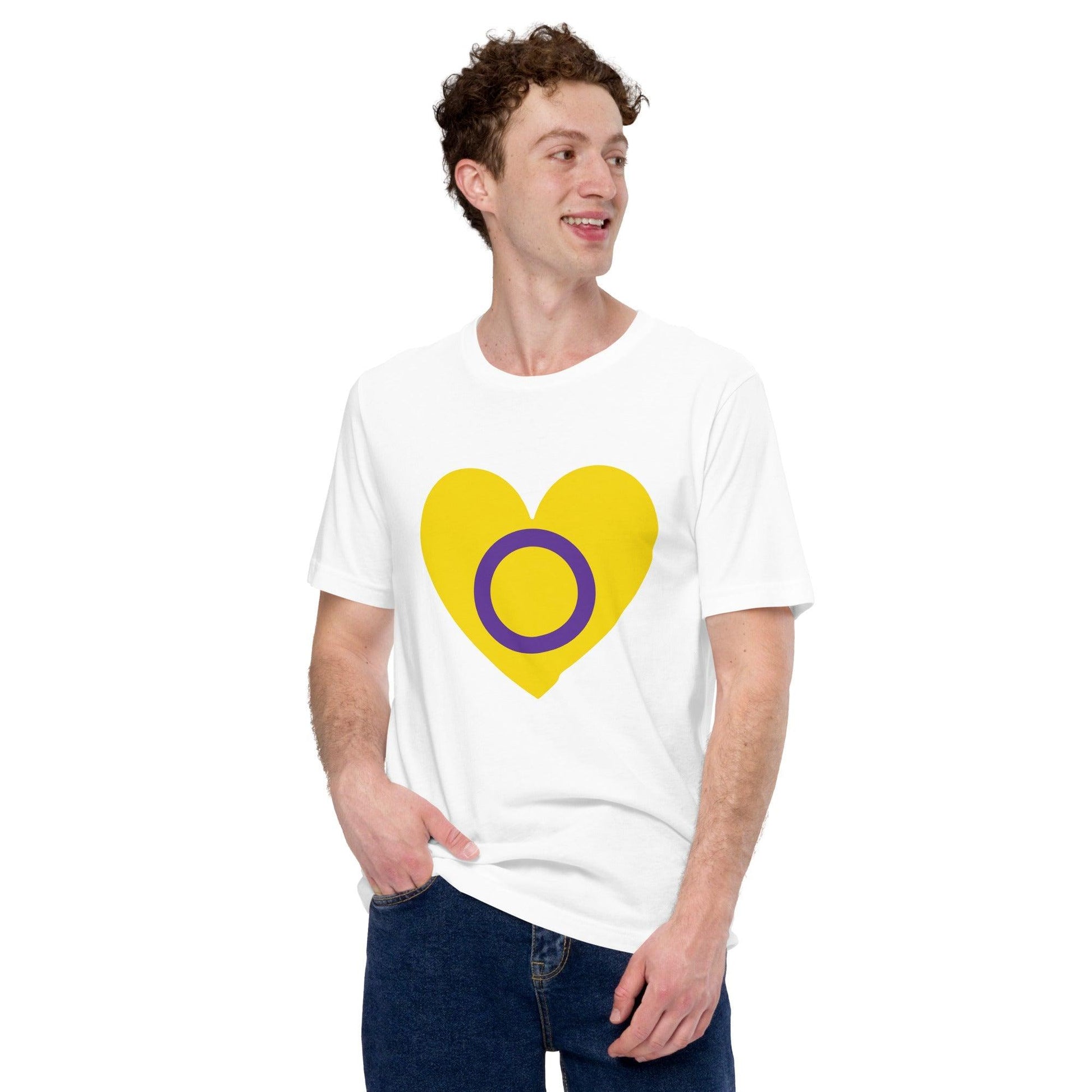 Intersex Heart T-Shirt - T Shirt - Free 2 B