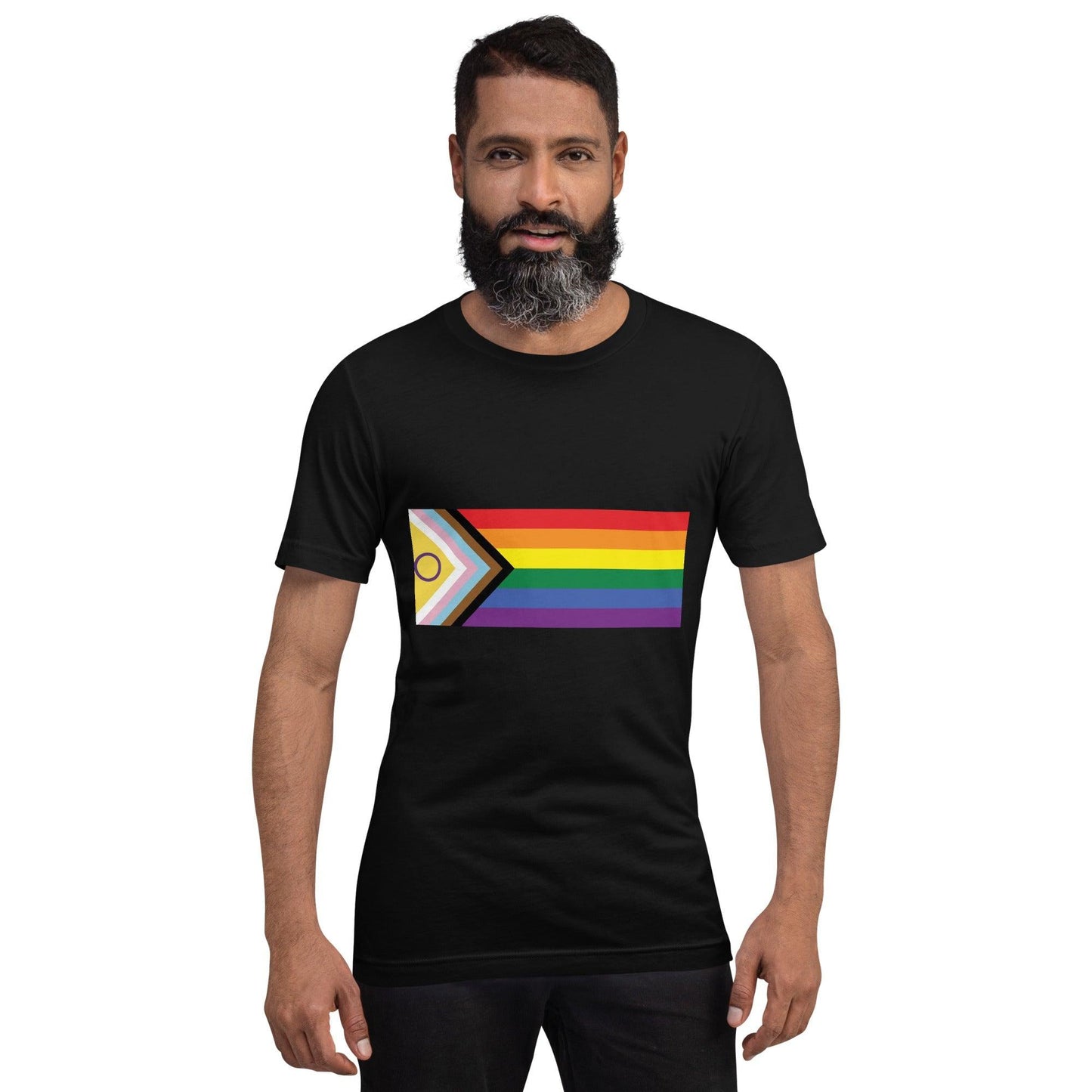 Intersex-Inclusive Pride Flag T-Shirt - T Shirt - Free 2 B