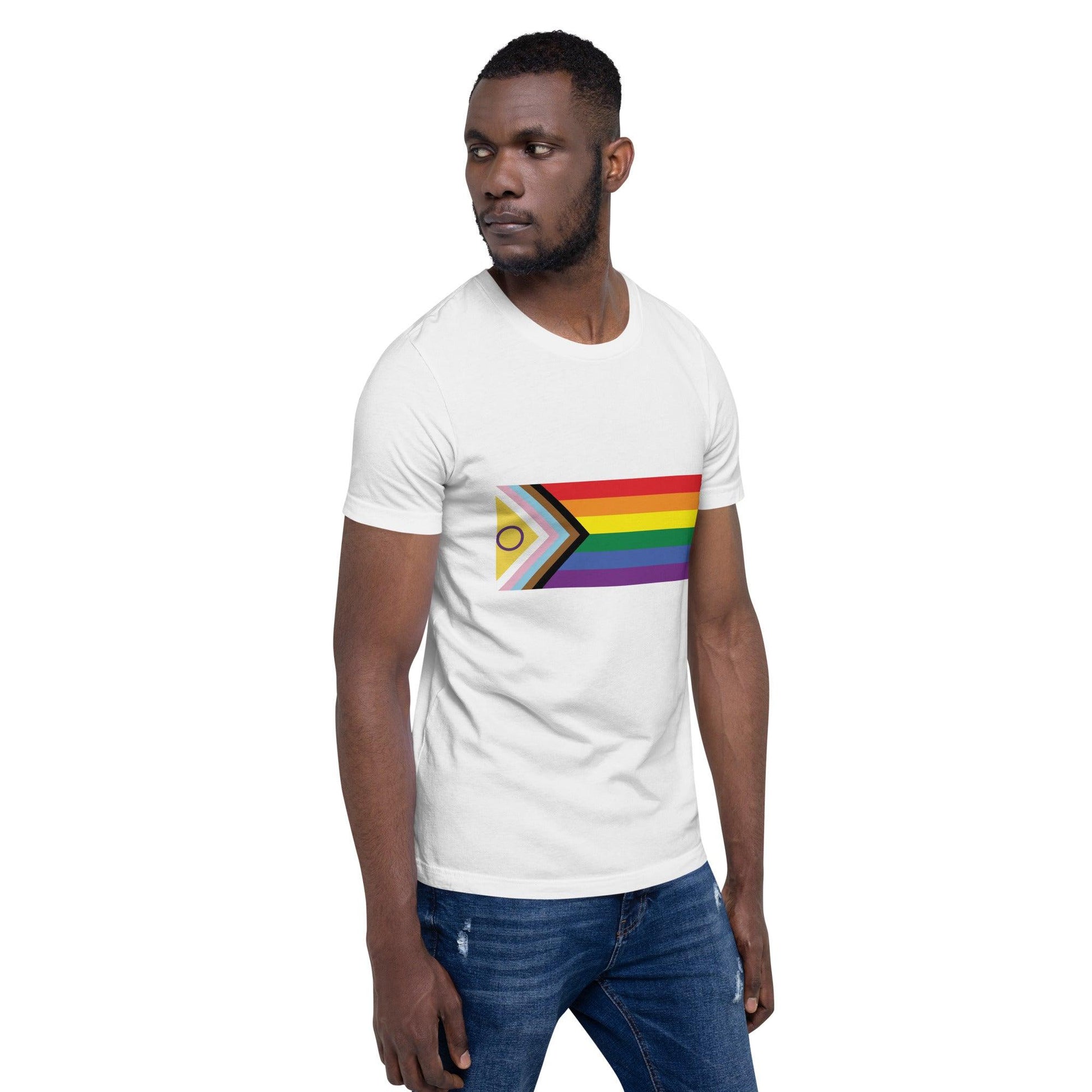 Intersex-Inclusive Pride Flag T-Shirt - T Shirt - Free 2 B