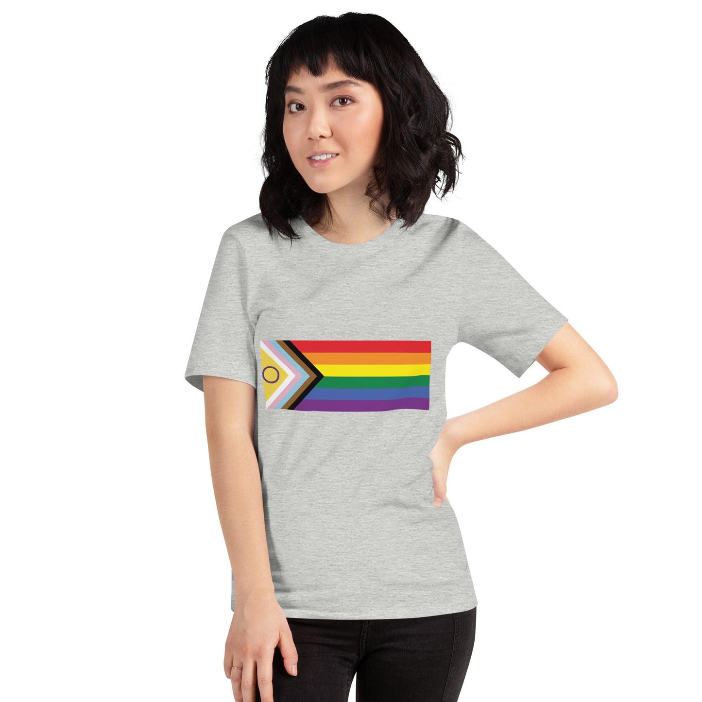 Intersex-Inclusive Pride Flag T-Shirt - T Shirt - Free 2 B