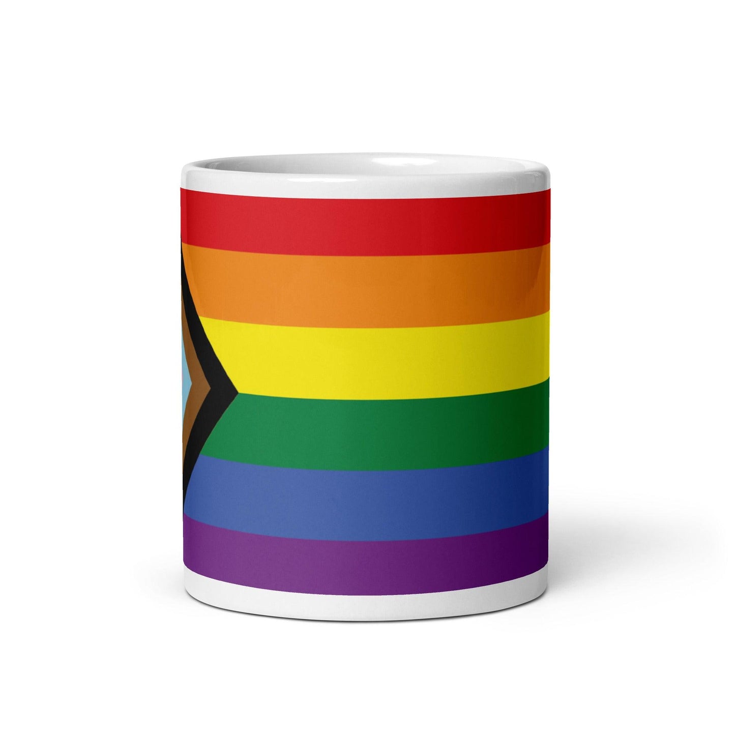 Intersex-Inclusive Progress Flag Mug - Mug - Free 2 B