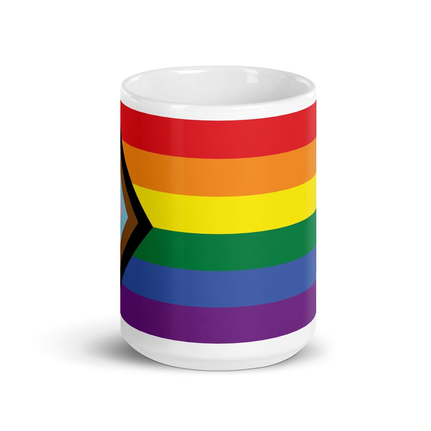 Intersex-Inclusive Progress Flag Mug - Mug - Free 2 B